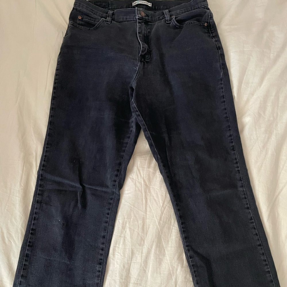 Lee High Waisted Straight Leg Jean